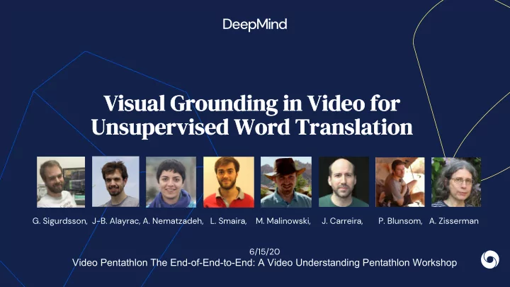 vi visual g gro rounding i in vi video eo fo for r un