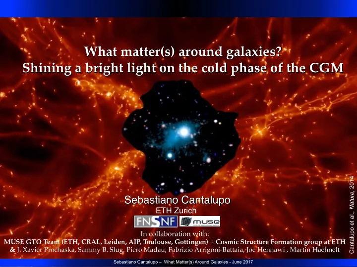what matter s around galaxies shining a bright light on