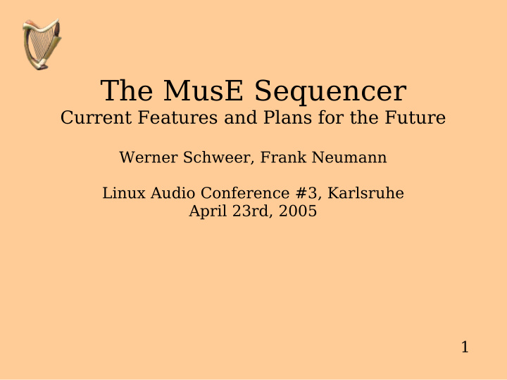 the muse sequencer