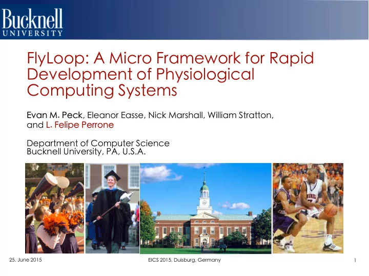 flyloop a micro framework for rapid development of