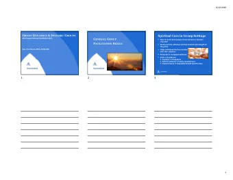 1  2  3  1  6/12/2019  Formats of Groups:  Types of Groups  Invitation for further brainstorming: