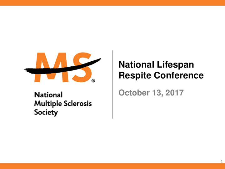 national lifespan respite conference