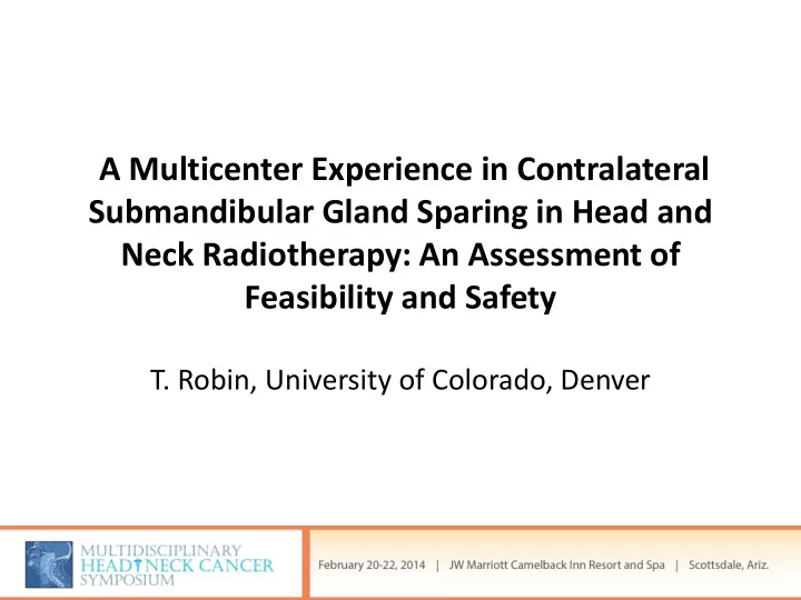 a multicenter experience in contralateral