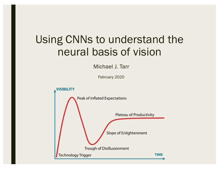 using cnns to understand the neural basis of vision