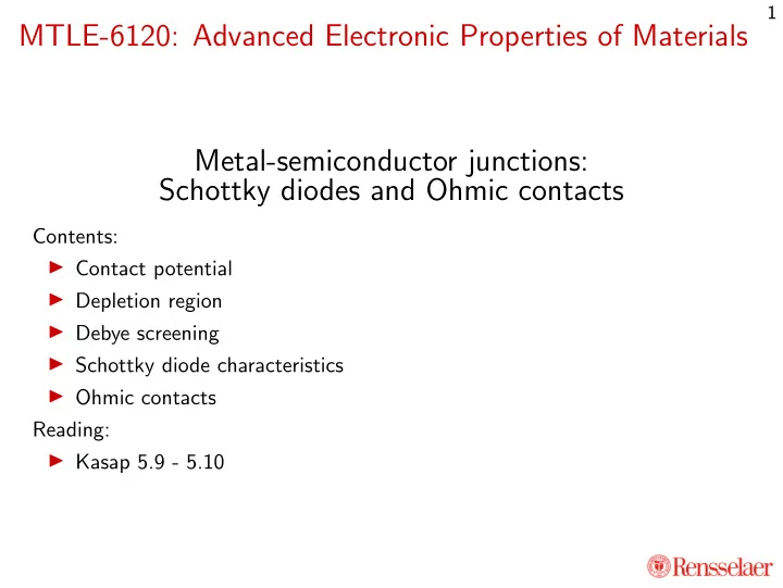 mtle 6120 advanced electronic properties of materials