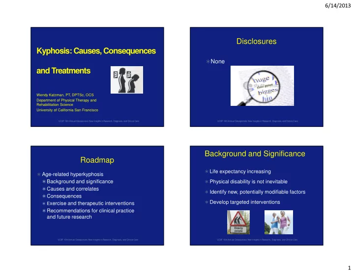kyphosis causes consequences