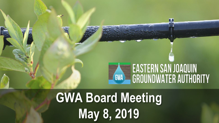 gwa board meeting