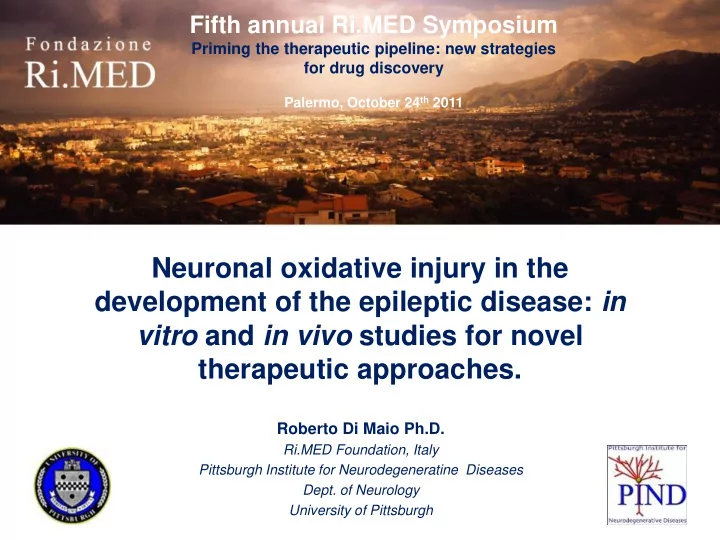 vitro and in vivo studies for novel