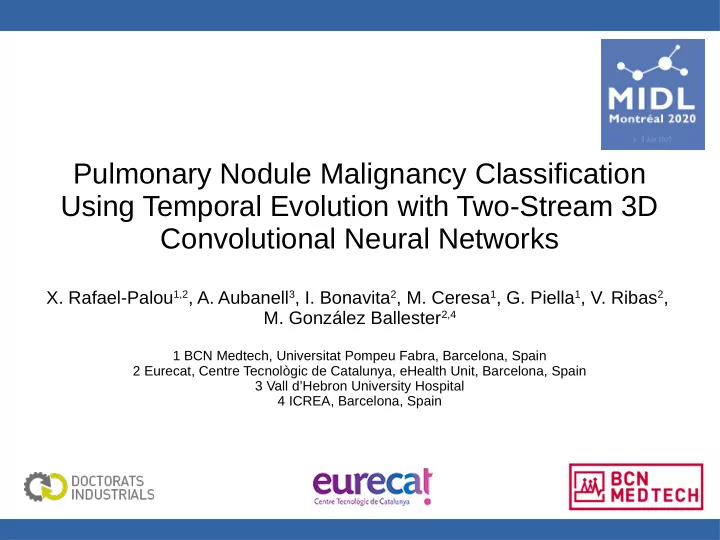 pulmonary nodule malignancy classification using temporal