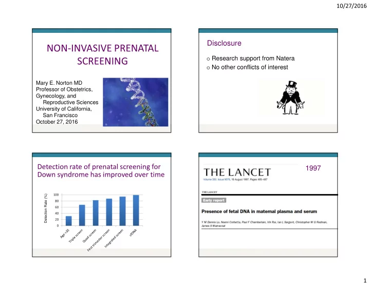 non invasive prenatal