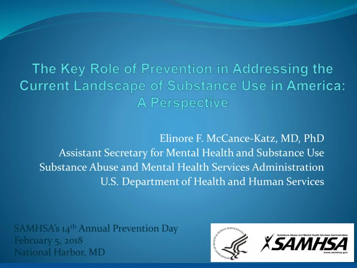 substance abuse and mental health services administration