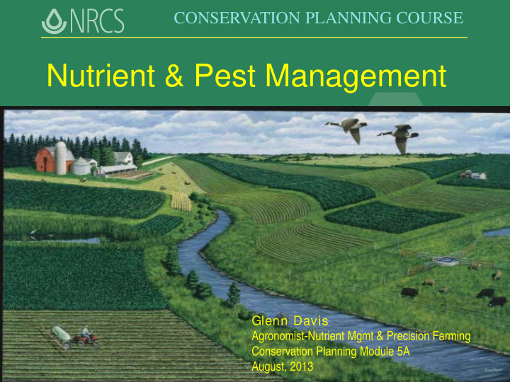 nutrient pest management
