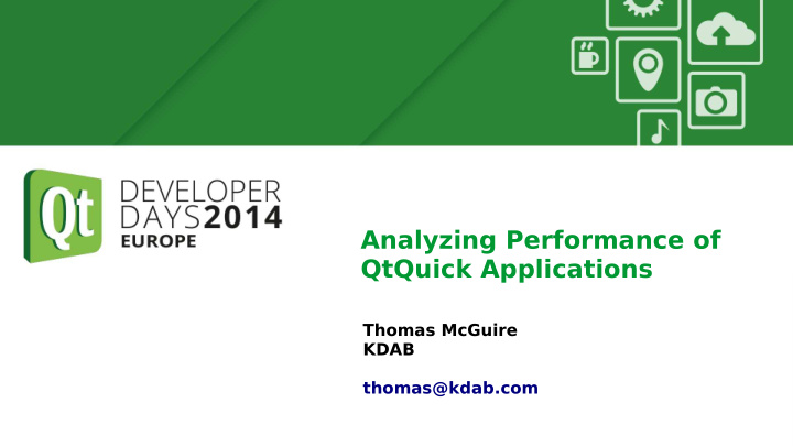 analyzing performance of qtquick applications