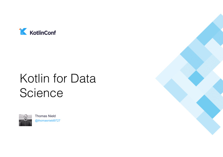kotlin for data science
