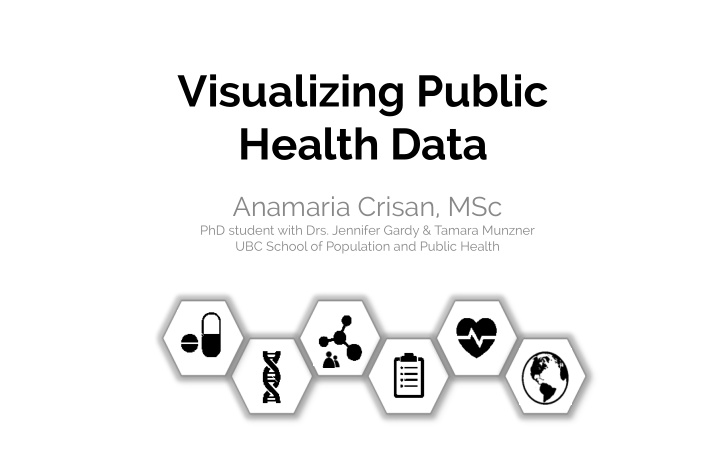 visualizing public health data