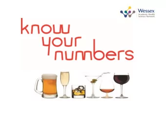 Contents  Impact of alcohol on health and the NHS.  Department of Health guidance and