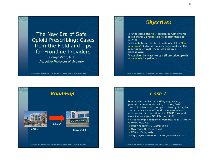 objectives the new era of safe