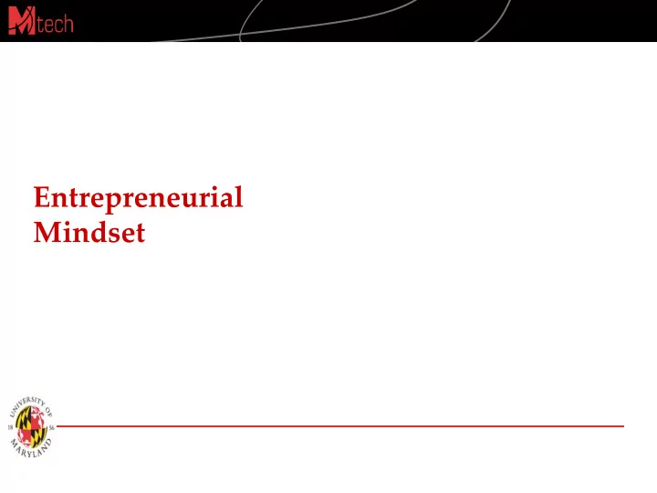 entrepreneurial