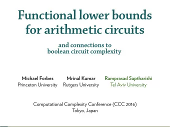 Functional lower bounds  for arithmetic circuits  and connections to  boolean circuit complexity