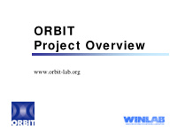 orbit project overview