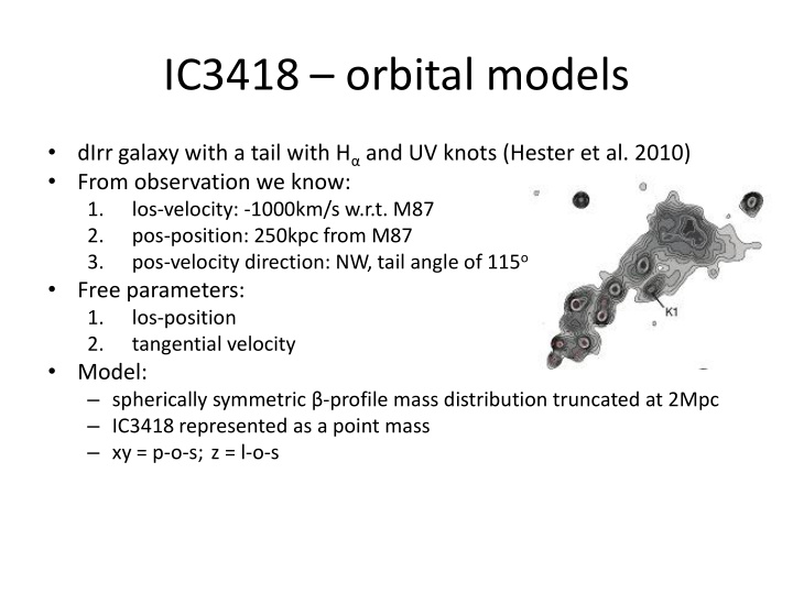 ic3418 orbital models