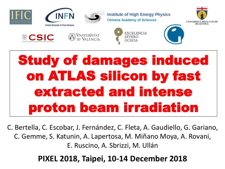 study of study of dama damages ges induce induced d on on