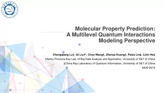 Modeling Perspective Chengqiang Lu, Qi Liu*, Chao Wang, Zhenya Huang, Peize Lin,
