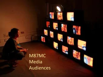 M87MC    Media    Audiences    Materials  and  Resources    The  module
