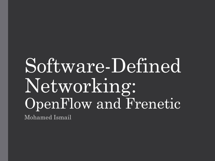 software defined