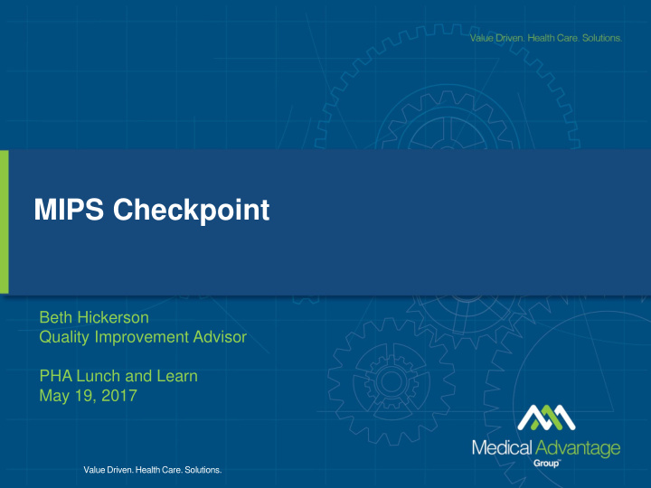mips checkpoint