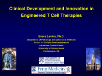 clinical development and innovation in engineered t cell