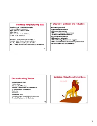 1  Slide 2  us1  Upali Siriwardane, 3/26/2008  Rules for assigning oxidation numbers  Rules for