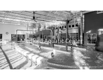 Medford Aquatic Center  Conceptual Design  Medford Aquatic Center Overall Layout  Medford Aquatic