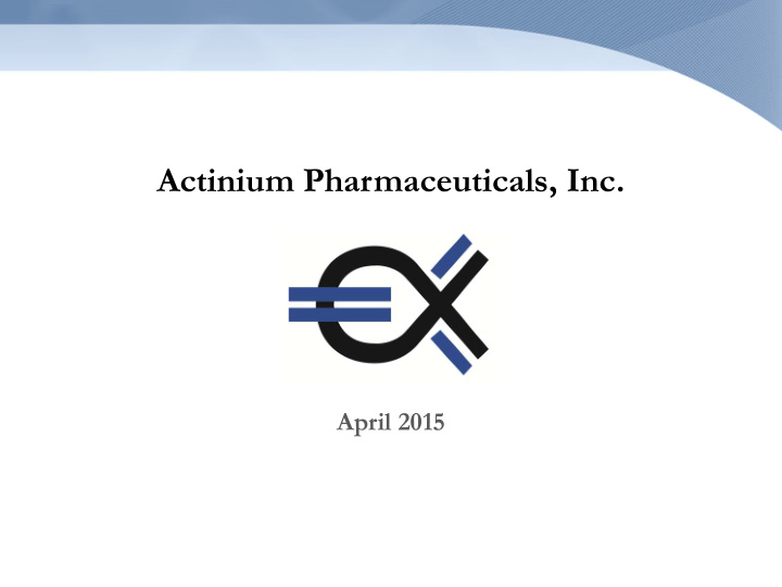 actinium pharmaceuticals inc