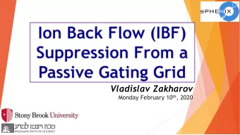Vladislav Zakharov Monday February 10 th , 2020  2  Background &amp; Motivation:  Time Projection