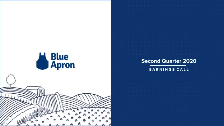second quarter 2020