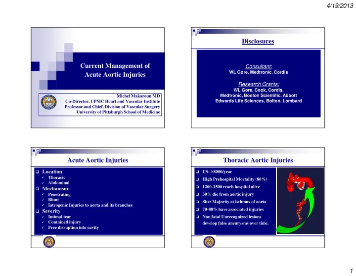 disclosures current management of