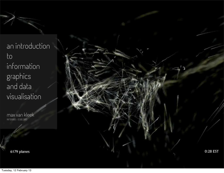 an introduction to information graphics and data