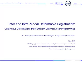 computer aided medical procedures &amp; augmented reality    |    campar.cs.tum.edu  Inter and