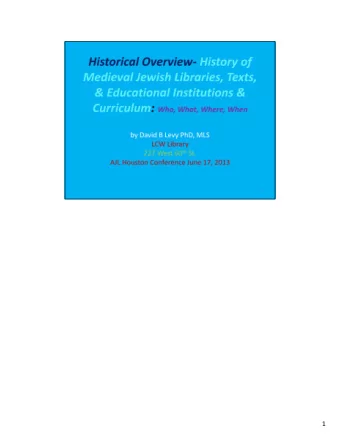1  2  3 see: CHART 1 in ENGLISH of Periodization [time line] of Jewish History  (1) Sofrim