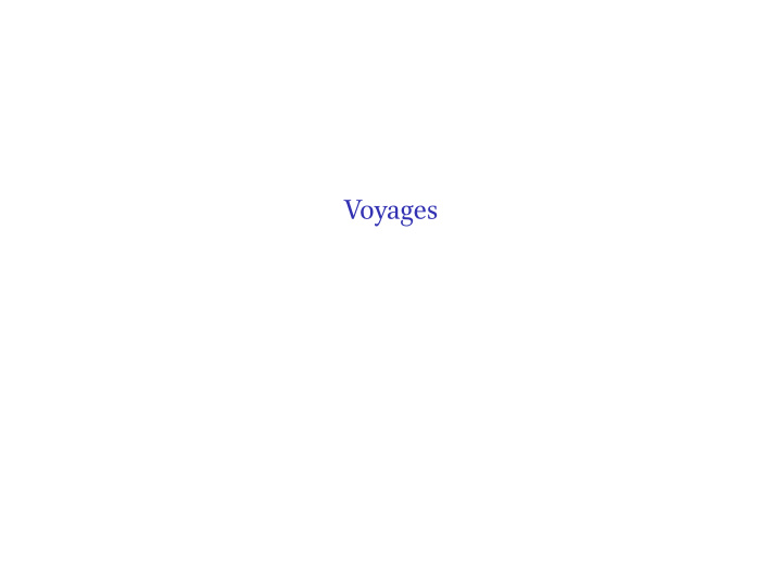 voyages exam seen texts