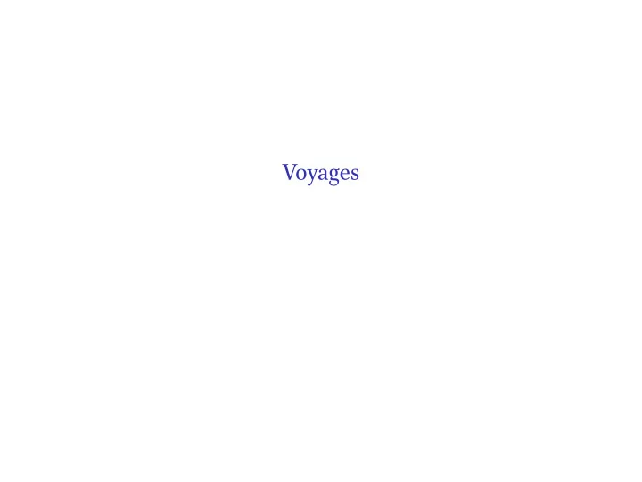 voyages exam seen texts