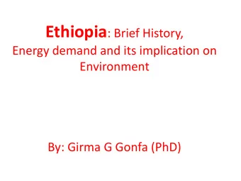 Geographic location  Ethiopia: area of 1.12 million square  Kilometers (slightly less than twice