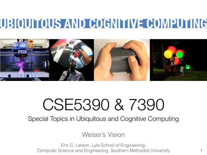 cse5390 7390