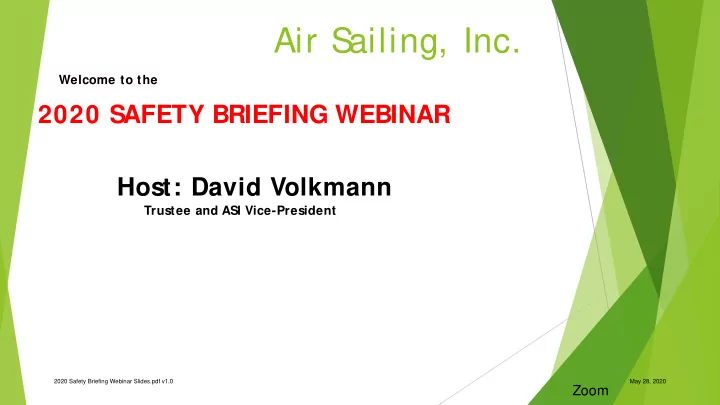air s ailing inc