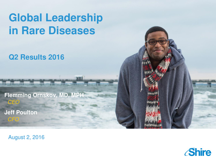 global leadership in rare diseases