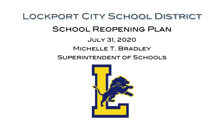 lockport city school district