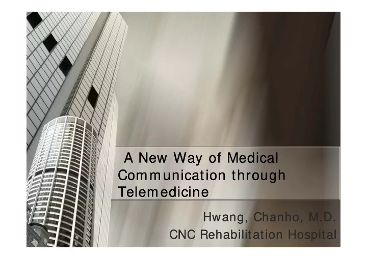 a new way of medical a new way of medical a new way of