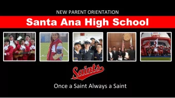 Santa Ana High School  Santa Ana High School  Stut rae hh