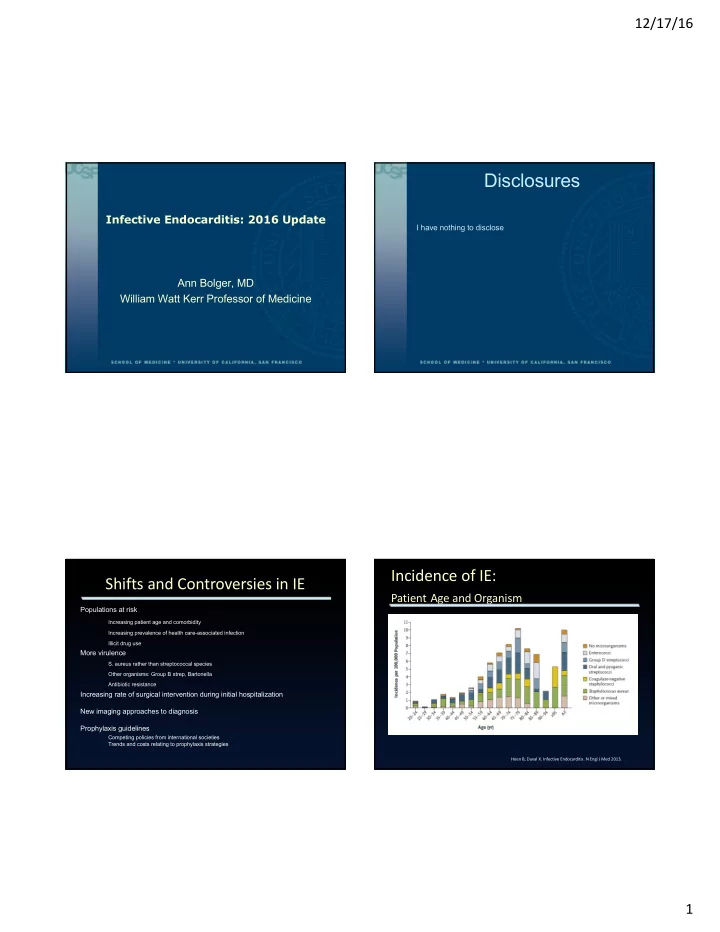 disclosures